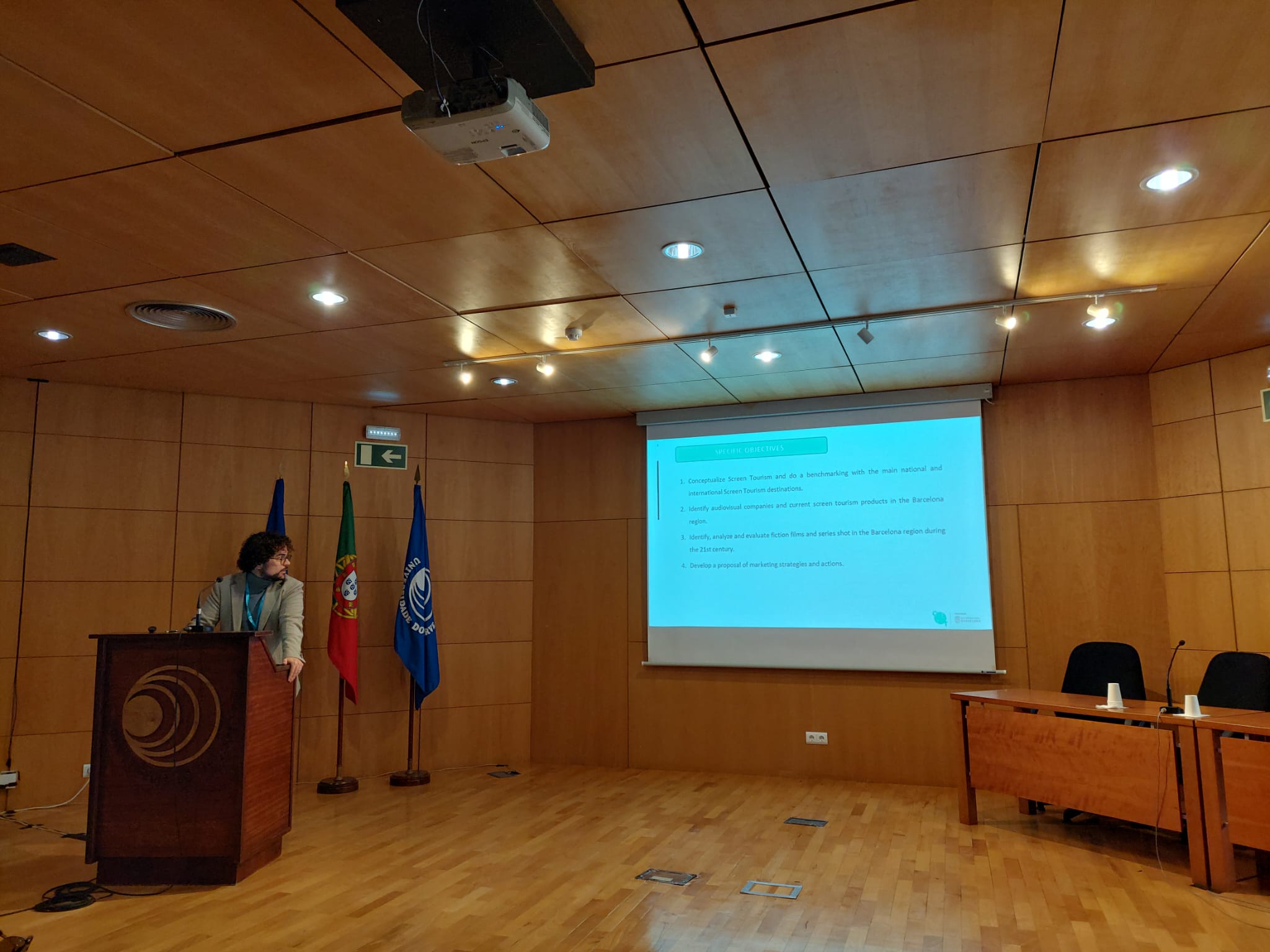 Photography from: El CETT coorganiza la segunda edición de la International Conference on Film and Literary Tourism | CETT